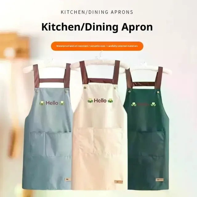 Tablier de cuisine imperméable à l'huile – vue 2