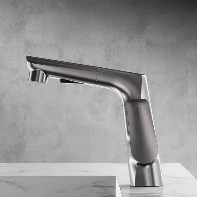 Robinet de lavabo type de levage et de traction lavabo… – vue 2