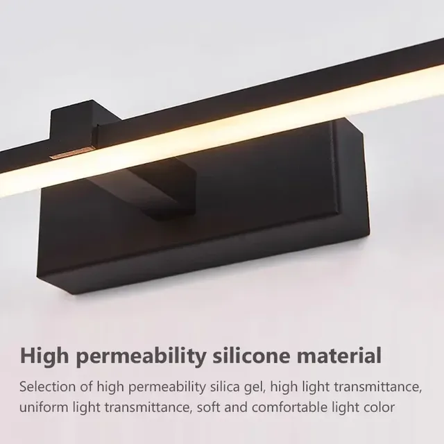 Moderne LED miroir avant bande lumineuse minimaliste… – vue 6