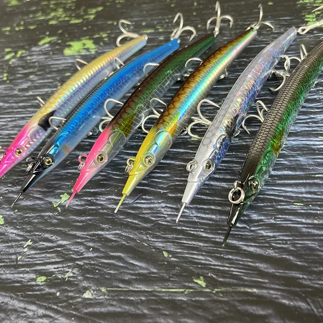 182mm 65g crayon coulant lourd leurre pêche en mer thon… – vue 2
