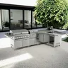 Cuisine extérieure professionnelle modulable inoxydable… – vue 6