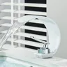 Robinet de lavabo cascade chromé blanc – vue 5