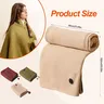 Châle chauffant enveloppe couverture chauffante USB… – vue 6