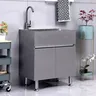 Armoire de salle de bain en acier inoxydable – vue 4