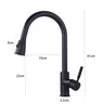 Robinet de cuisine en acier inoxydable 304 – vue 6