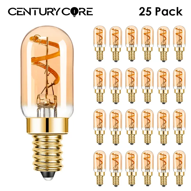 Ampoule LED à filament spiralé Edison T22 E14