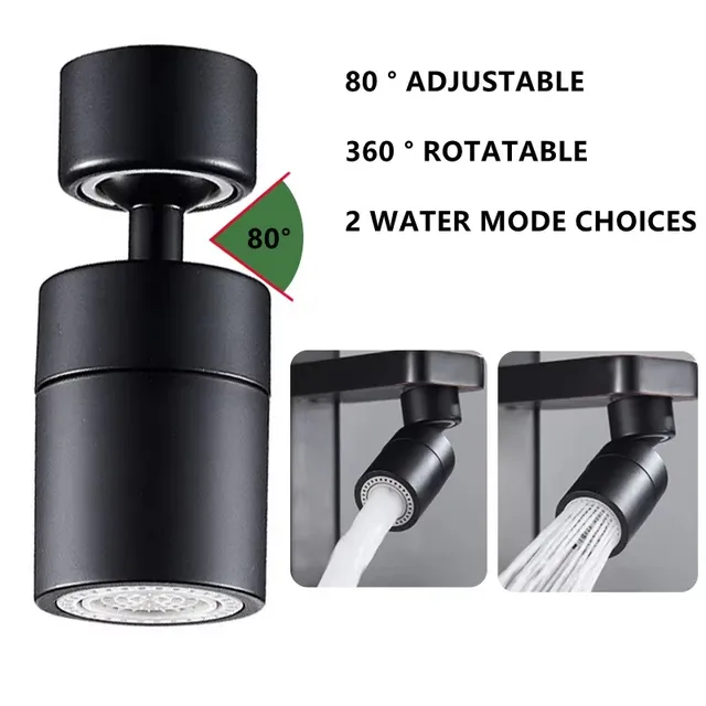 360 ° Robinet de cuisine universel aérateur… – vue 2