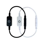 Gradateur tactile réglable pour bande lumineuse LED, contrôle de la luminosité, 12V, 24 V