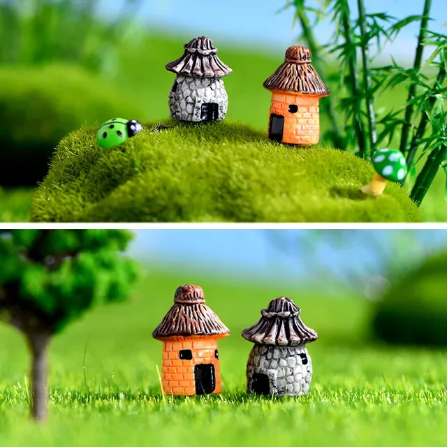 Figurine Miniature de Maison en Résine – vue 2