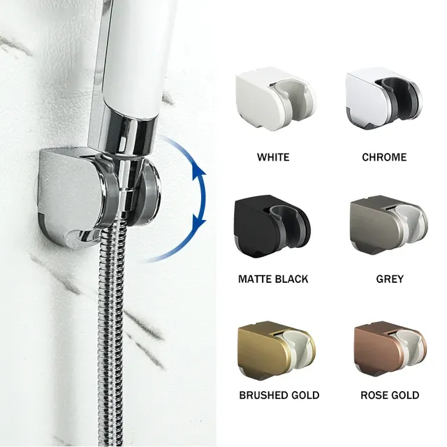 Support de pomme de douche mural ABS – vue 2
