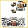 BABQ 2X chauffe-thé chauffe-café en acier inoxydable… – vue 1
