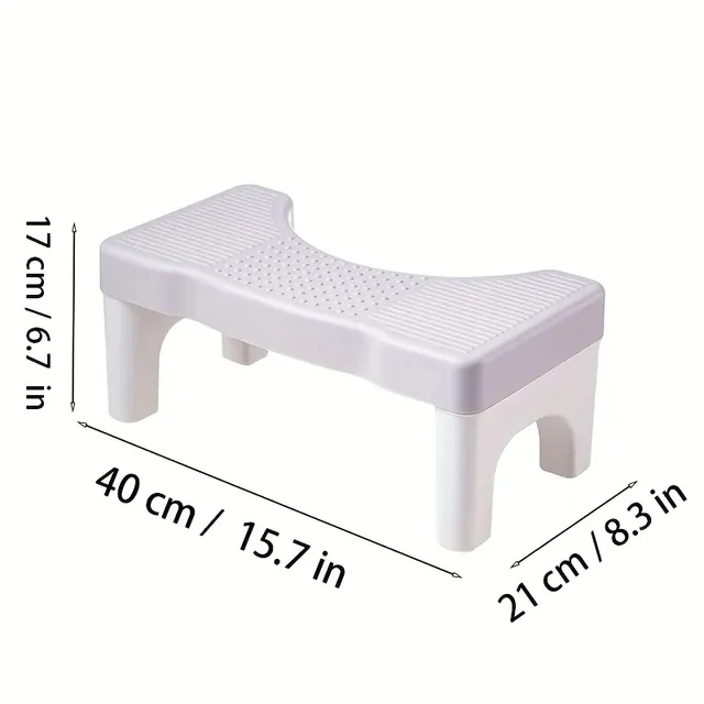 Tabouret de toilette portable robuste pour adulte de 7… – vue 5