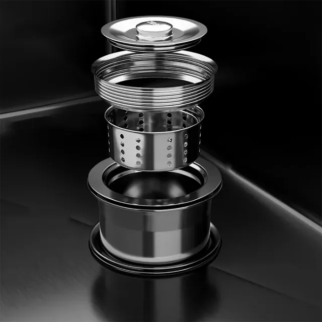 Évier de cuisine en acier inoxydable 304 – vue 2