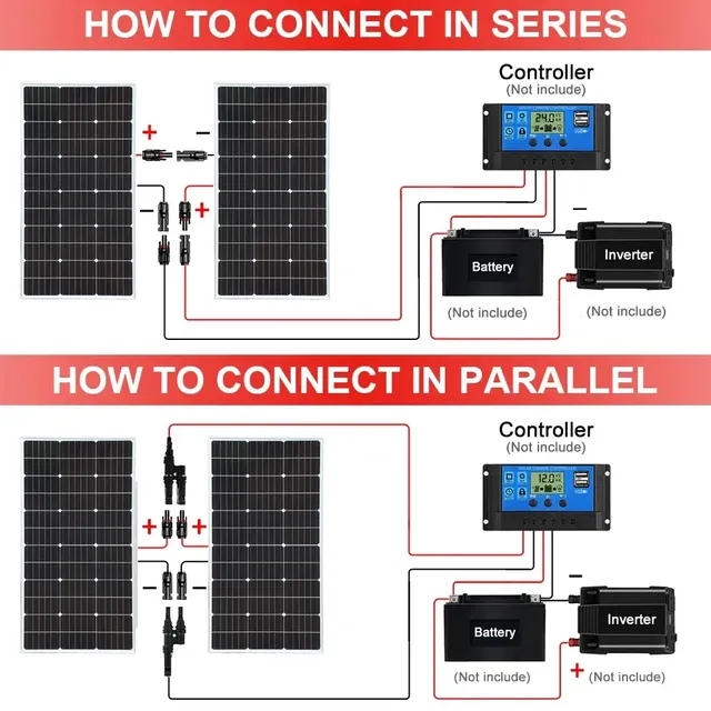 Kit de système de panneaux solaires 6000 W : sortie 110… – vue 6