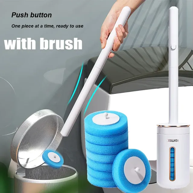 Brosse cuvette jetable aromathérapie manche long…