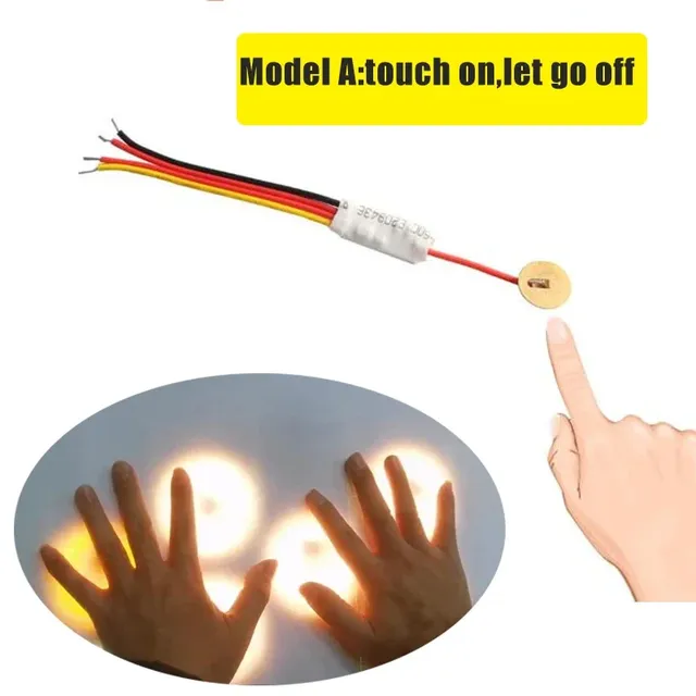 Interrupteur tactile capacitif gradation LED module… – vue 2
