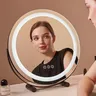 Miroir mural rond à lumière Led – vue 4