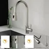 Robinet de cuisine noir Flexible extractible – vue 4
