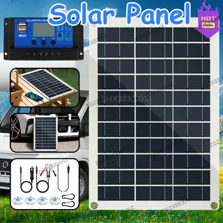 1000W Panneau Solaire 12V Cellule Solaire Avec 50A 100A Contrôleur…