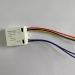 Interrupteur de commande tactile TQ-8001 220V, interrupteur marche/arrêt à une touche pour lampes de bricolage, pièces de réparation électriques durables