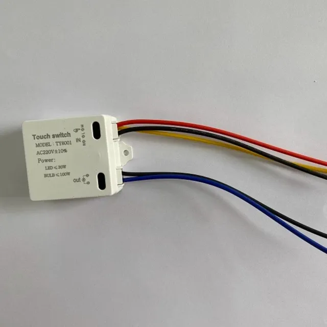 Interrupteur de commande tactile TQ-8001 220V