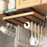 Support organisateur suspendu de cuisine avec crochets… – vue 2