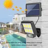 LED solaire fendu applique extérieure étanche capteur de… – vue 1