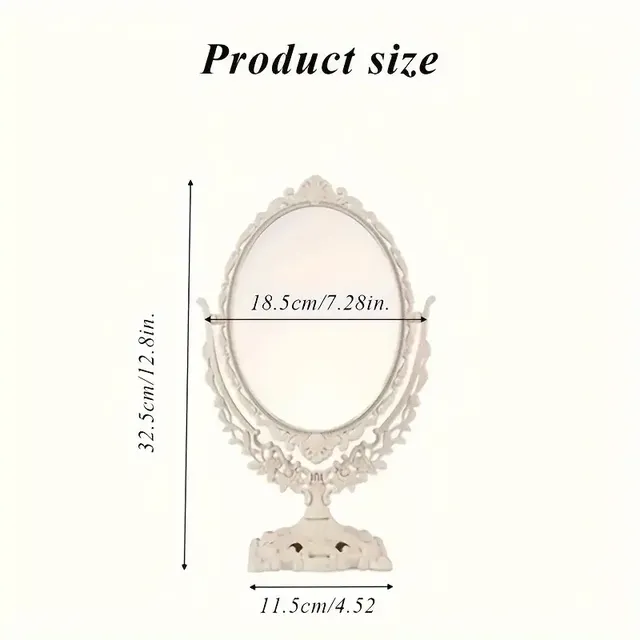 Miroir de maquillage de Style rétro européen – vue 4