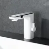 Robinet de salle de bains en laiton blanc intelligent – vue 2
