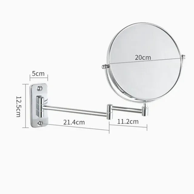 Miroir de maquillage mural de 8 pouces – vue 6