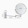 Miroir de maquillage mural de 8 pouces – vue 6