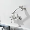 Robinet de cuisine en Nickel brossé – vue 4