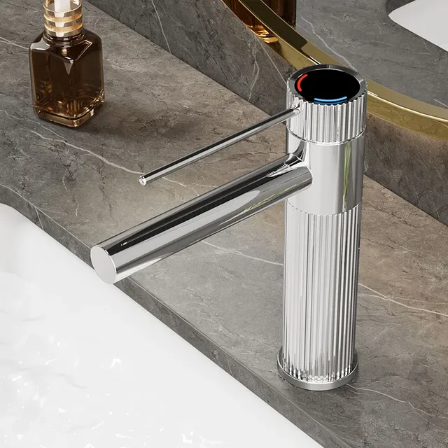 Robinet de lavabo en acier inoxydable – vue 6