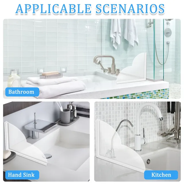 Protection contre les éclaboussures de douche… – vue 3