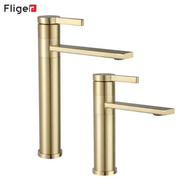 Robinet mitigeur lavabo monocommande monotrou bec plat… – vue 5