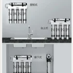 Meiling purificateur d&rsquo;eau par osmose inverse à 5 niveaux filtre à boire Direct domestique purificateur d&rsquo;eau d&rsquo;ultrafiltration en acier inoxydableCW