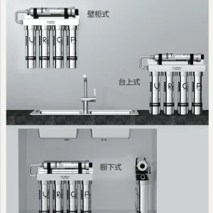 Meiling purificateur d&rsquo;eau par osmose inverse à 5 niveaux filtre à boire Direct domestique purificateur d&rsquo;eau d&rsquo;ultrafiltration en acier inoxydableCW