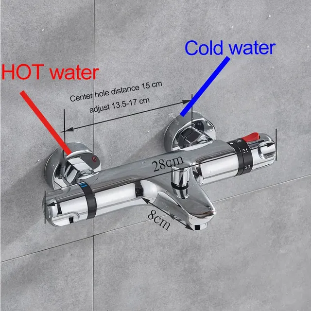 Robinets de douche thermostatiques – vue 3