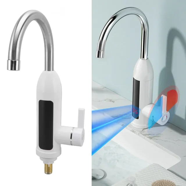 3000W 220V électrique cuisine chauffe-eau robinet… – vue 3