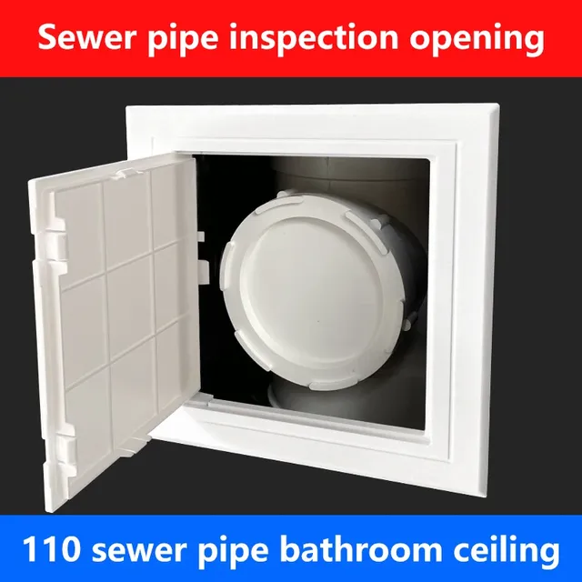 Trou d'inspection du panneau d'accès en PVC – vue 3