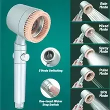 Pommeau de douche haute pression à grand panneau réglable – vue 4