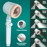 Pommeau de douche haute pression à grand panneau réglable – vue 4