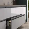 Porte d'armoire poignée spéciale en forme de G sans… – vue 2