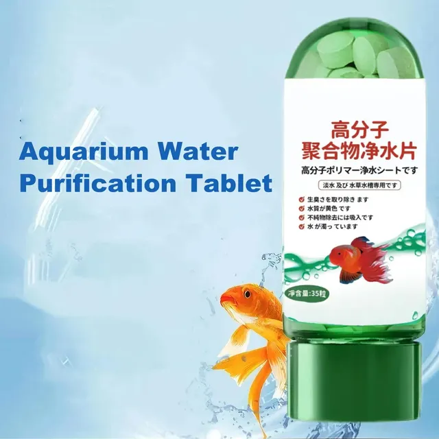 Comprimés purification eau aquarium pastilles vertes… – vue 2