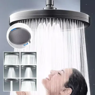 Pommeau de Douche Rond à Haute Pression