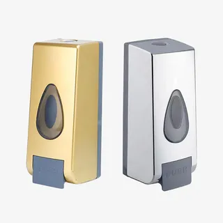 Distributeur savon mural rechargeable 350ml grande capacité plastique…