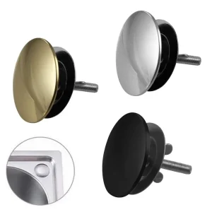 Bouchon d’évier universel en acier inoxydable noir, bouchon de trou de comptoir de cuisine, couvercle de trou, 256 Bouchon d’évier universel en acier inoxydable noir, bouchon de trou de comptoir de cuisine, couvercle de trou, 256