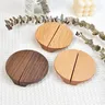 Bouton de porte en bois massif semi-transparent – vue 2