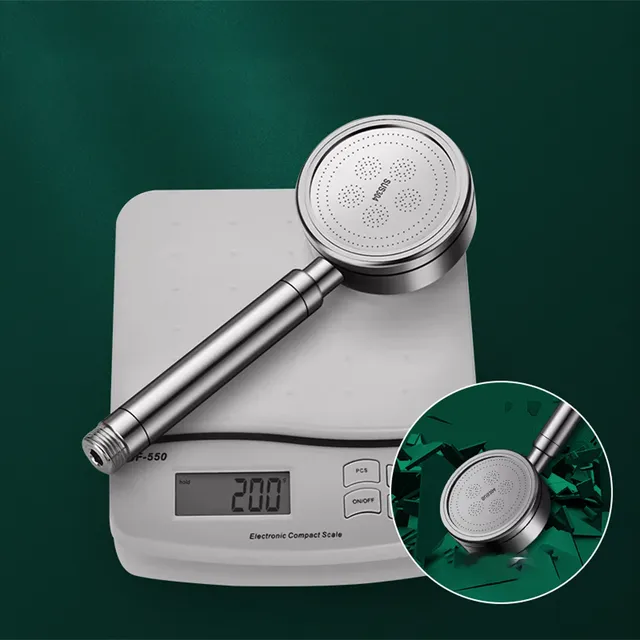 Pommeau de douche à main en acier inoxydable SUS 304 – vue 3