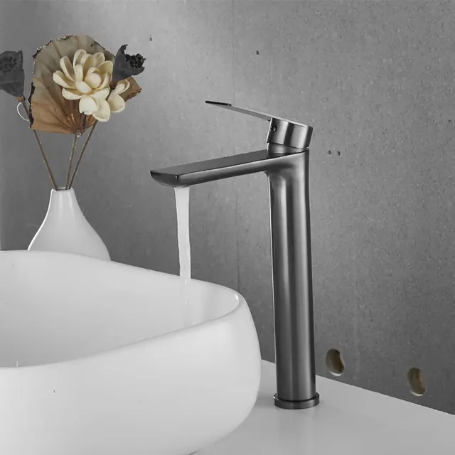 Tianview mitigeur monocommande lavabo vasque pose acier… – vue 4